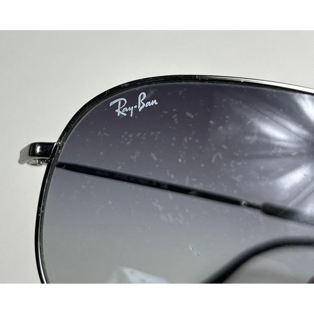Ray Ban Eyeglasses, Frames Only, RB 3267 003/8G, 64-13-125, 3N, Silver, Aviator.
